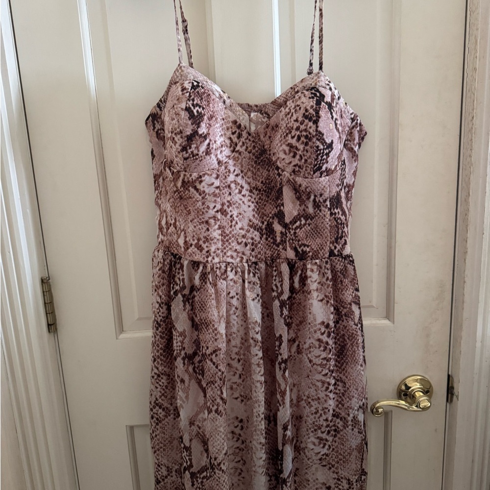 Xhilaration Pink Textured Dress